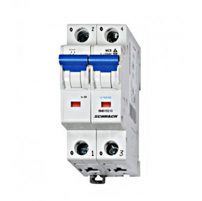 Istič DC C40/2 10kA, charakteristika C, 40A, 2-pólový