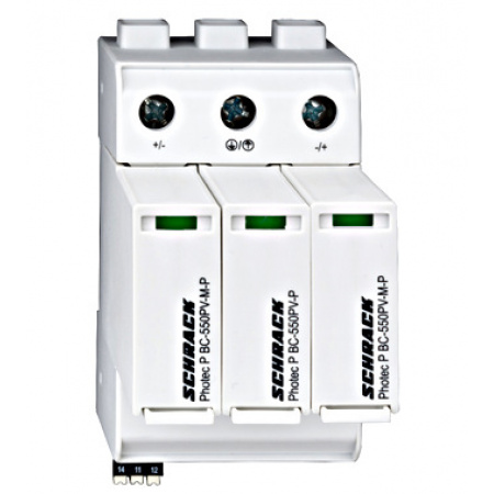 Zvodič pre fotovoltiku T1+2 (B+C) 1100Vdc, 12,5kA