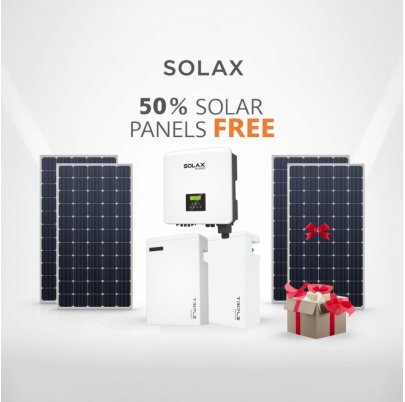 Set SOLAX G4 H10 + 11,6kWh + 12 ks AIKO 475Wp = 5,7 kWp
